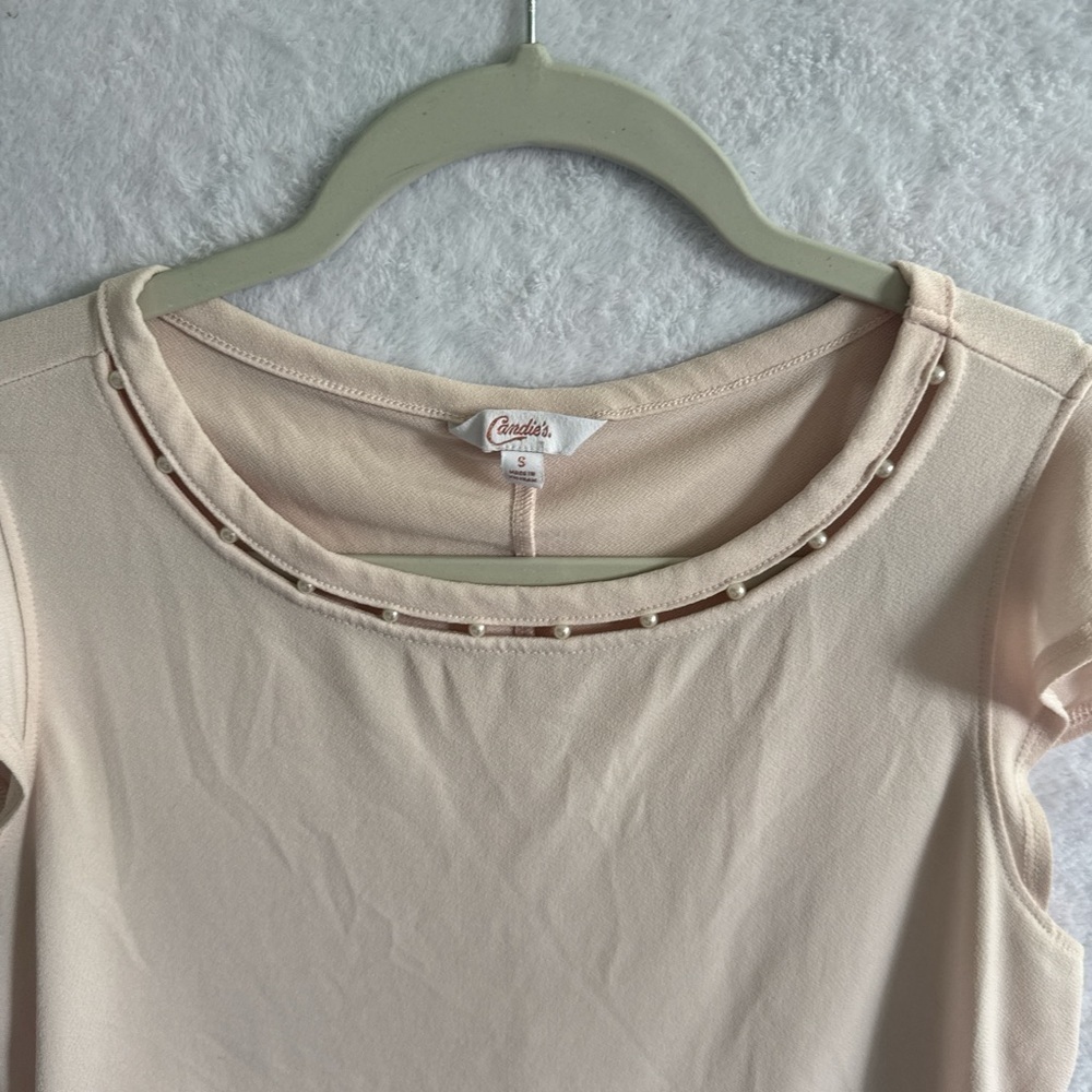 Candie's pink Ruffle Sleeve Blouse - Picture 5 of 10